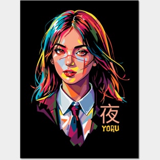 Yoru the War Devil popart Posters and Art